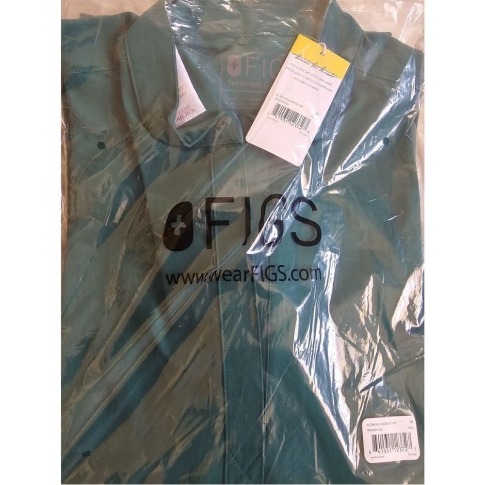 Figs Teal Rafaela Technical Collection Top - Picture 9 of 12
